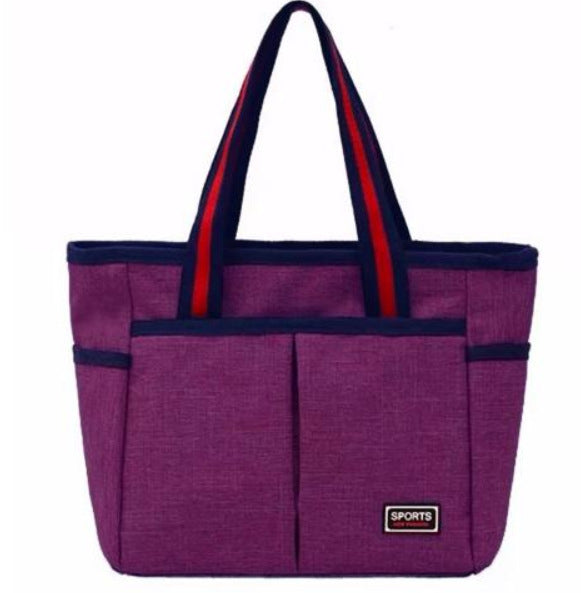 Women's Canvas Mummy Shopping Change Large Capacity Handbags