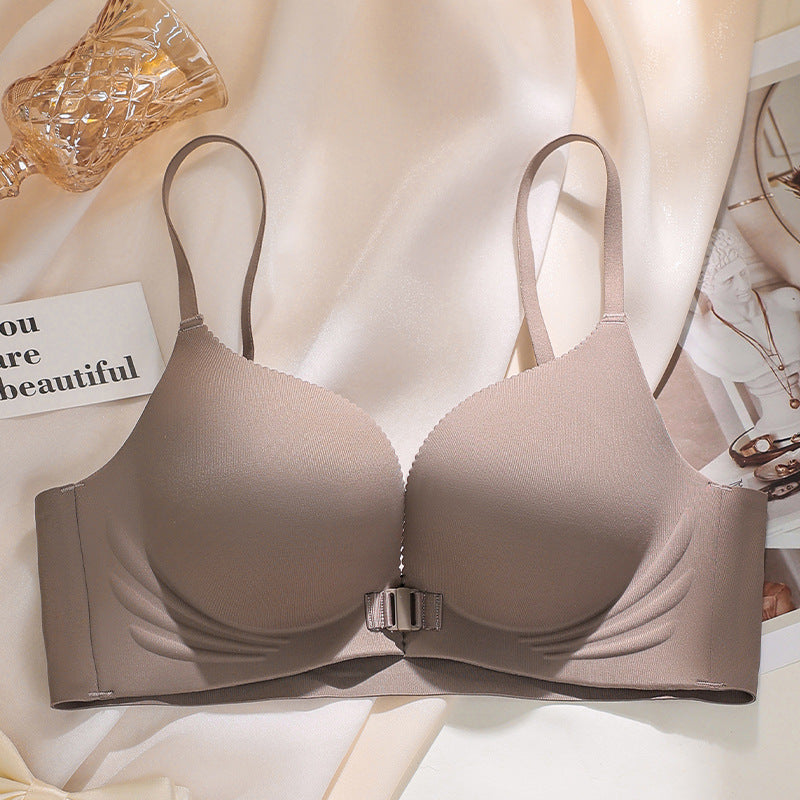 Women's Breasts Push Up Buckled Front Shaped Back Bras