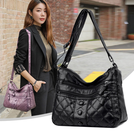 Women's Graceful Soft Surface Fashion Mom Crossbody Bags