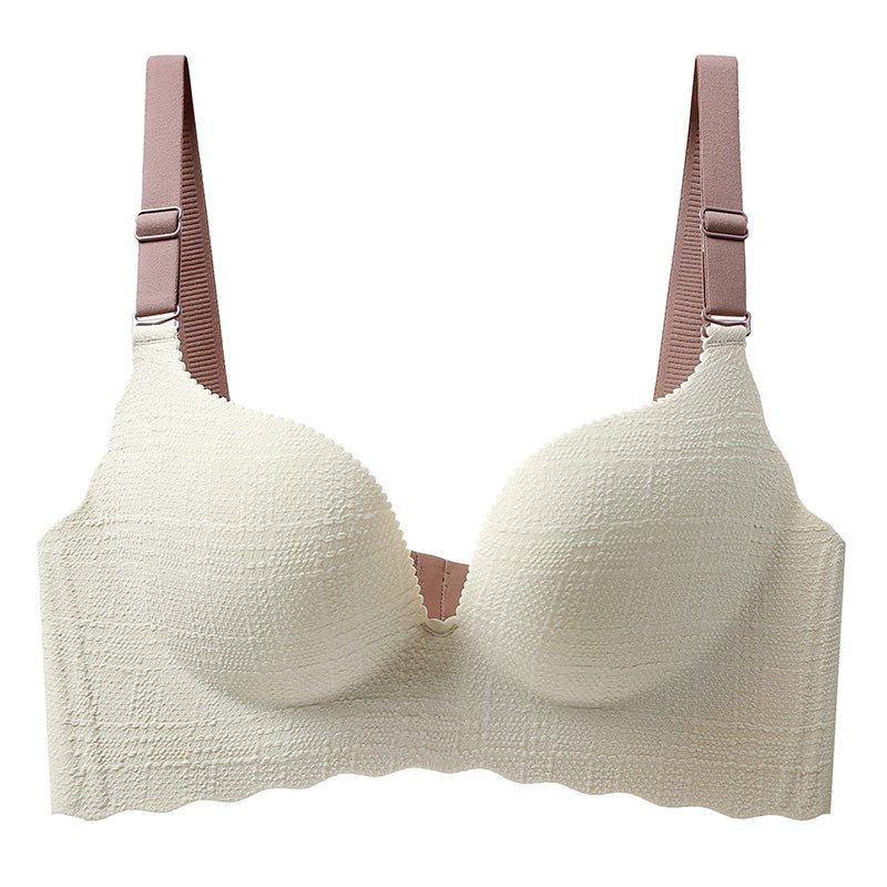 Women's Chest Gather Big No Wire Accessory Lingerie Sets
