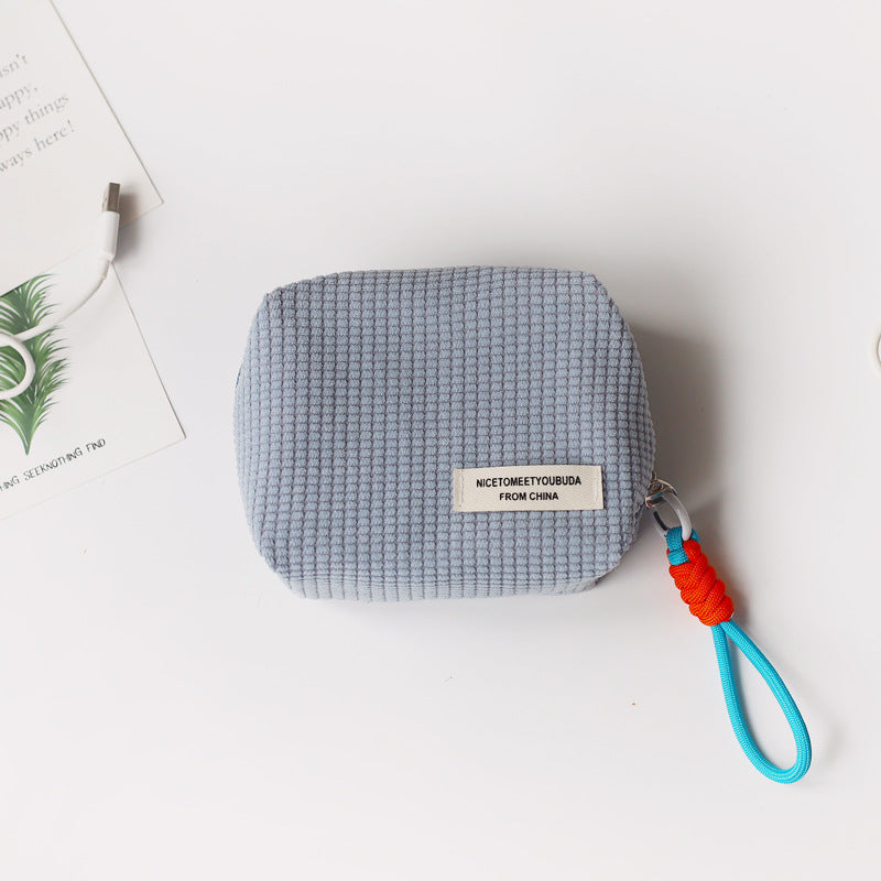 Style Large Capacity Portable Female Cartoon Pouch Cute Sanitary Bags