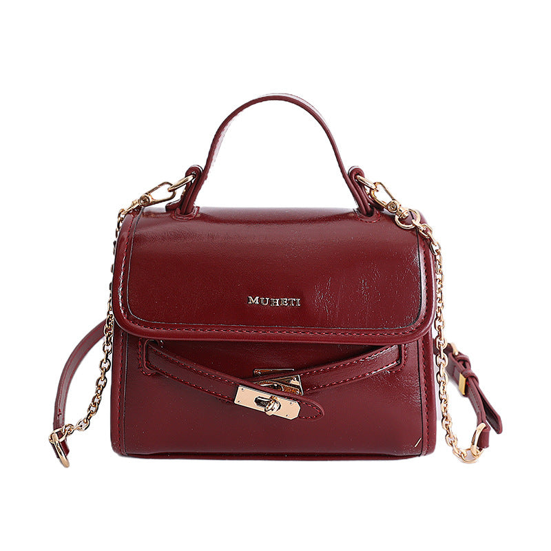 Women's Minority Fashion Texture Western Style Large Women's Messenger Bag
