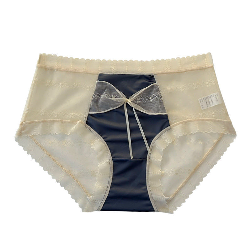 Sexy Comfortable Mulberry Silk Crotch Mid Panties