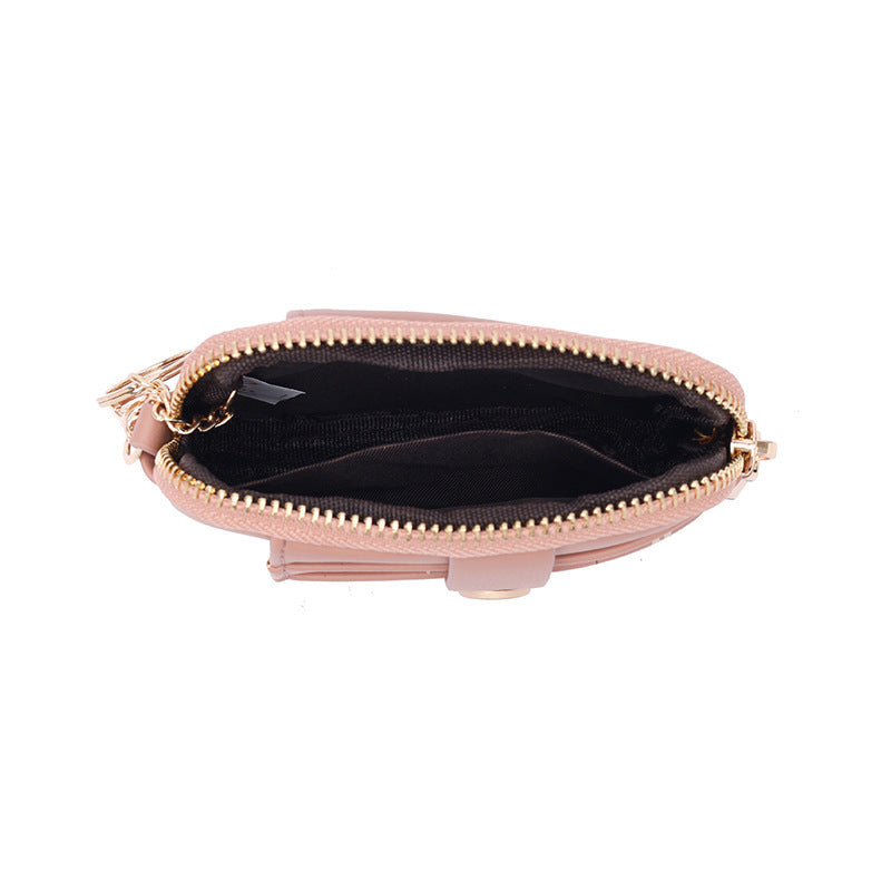 Women's Hobo Leather Short Minimalist Fashionable Printed Ladies Wallet
