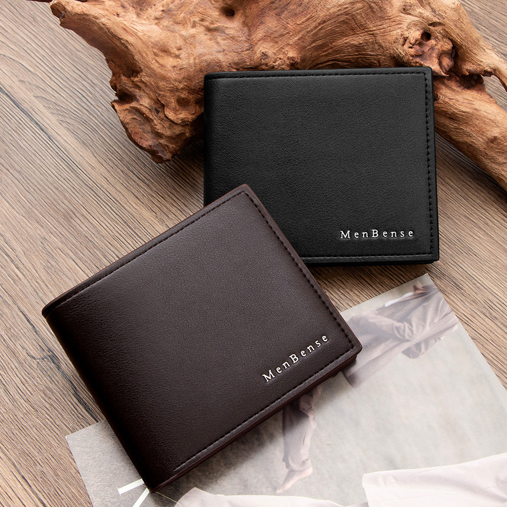 Men's High-grade Business Multiple Slots Hinge Pocket Men's Wallets