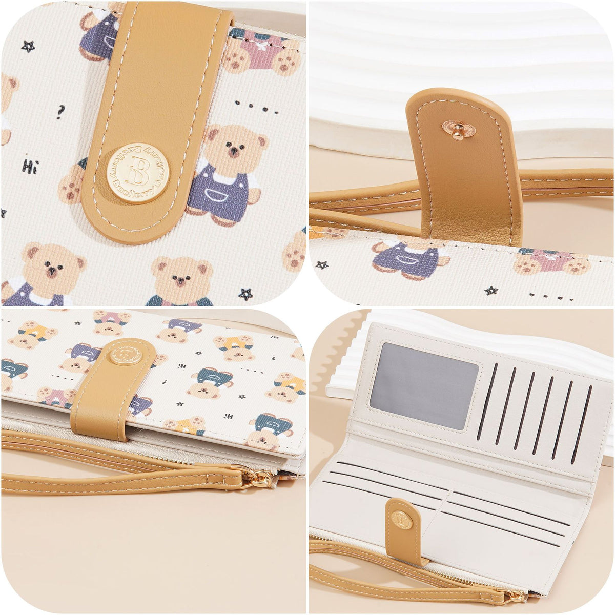 Women's Multiple Slots Portable High Sense Simple Ladies Wallet