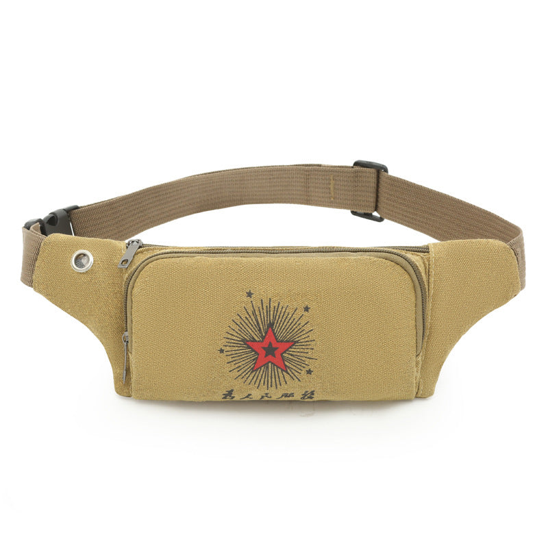 Women's & Men's & For Canvas Business Money Collection Large Men's Waist Packs