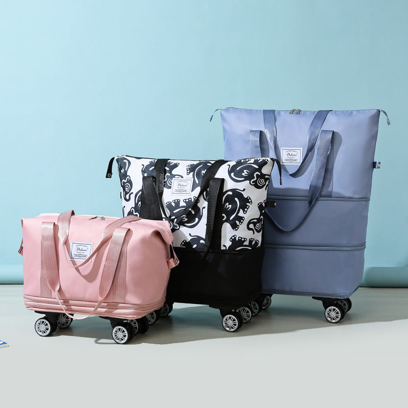 Storage Large Capacity Dry Wet Separation Expansion Double Travel Bags