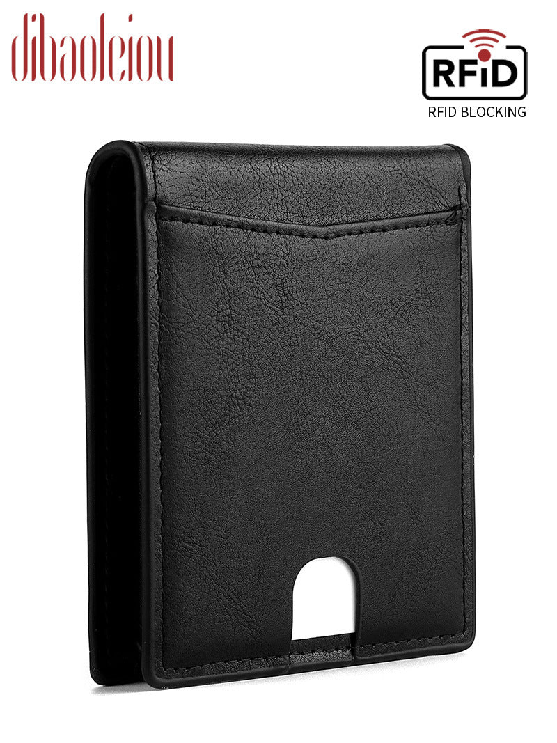 Men's Attractive Horizontal Multifunctional Retro Usd Men's Wallets