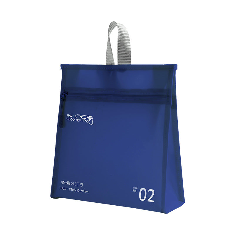 Waterproof Wash Solid Color Storage Large Capacity Cosmetic Bags