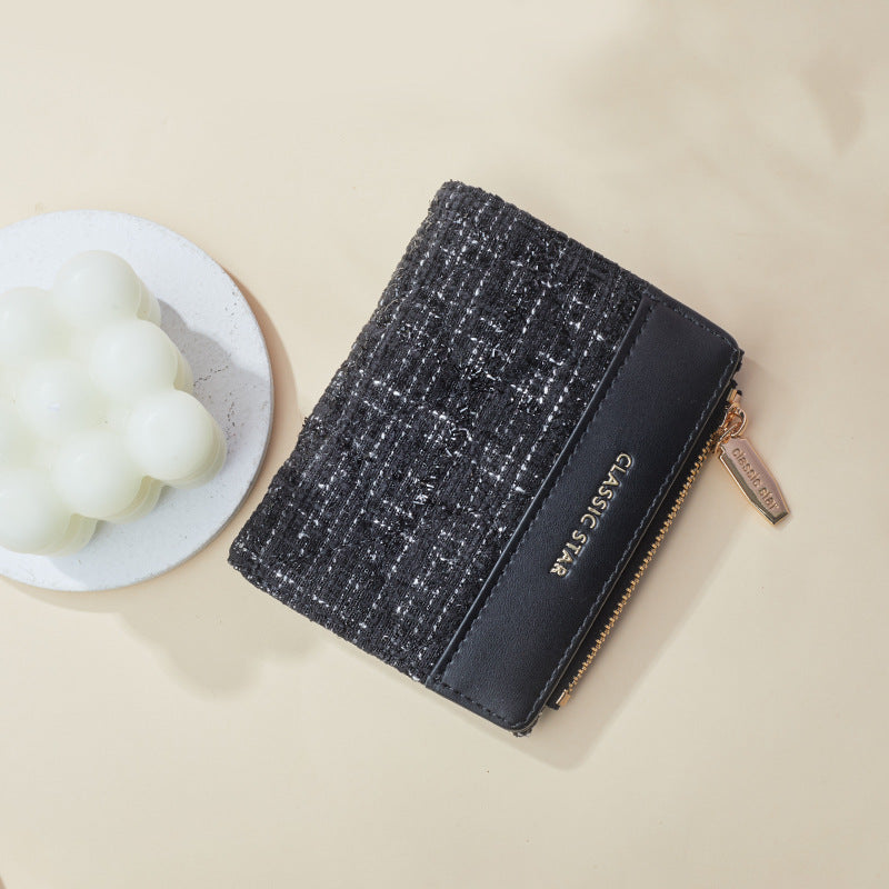 Women's Korean Style Short Classic Cute Ladies Wallets