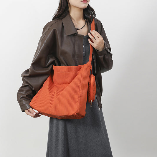 Korean Style Cloth Female Commute Mother Shoulder Bags