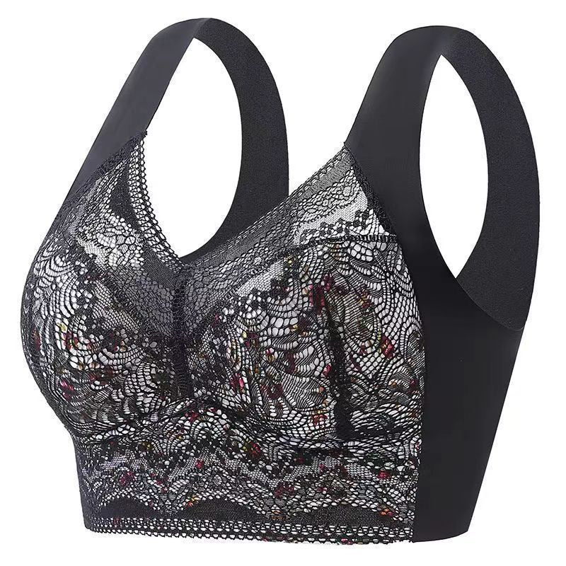 Vest No Steel Ring Fixed Cup Big Small Breast Bras