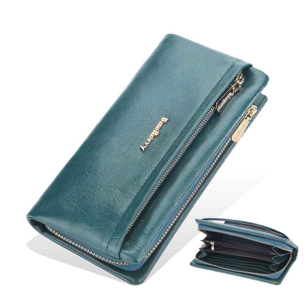 Women's Long Korean Clutch Fashionable Mobile Ladies Wallets