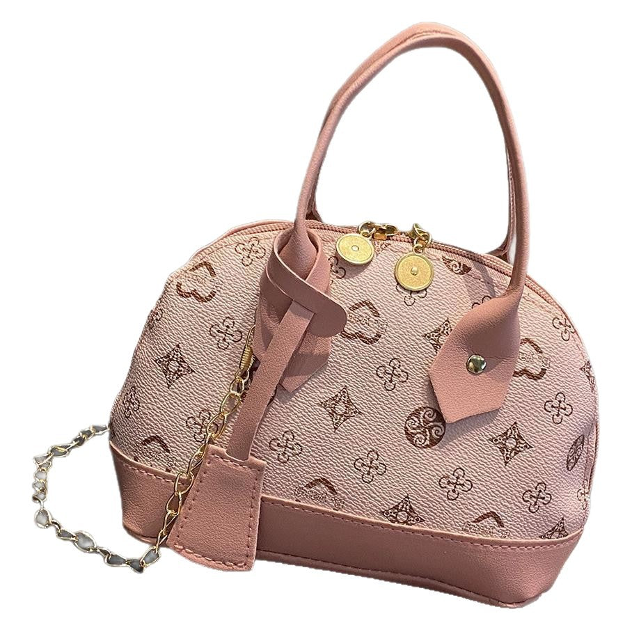 Women's Monica High Sense Hand-held Presbyopic Color Contrasting Shells Affordable Luxury Women's Shoulder Bag