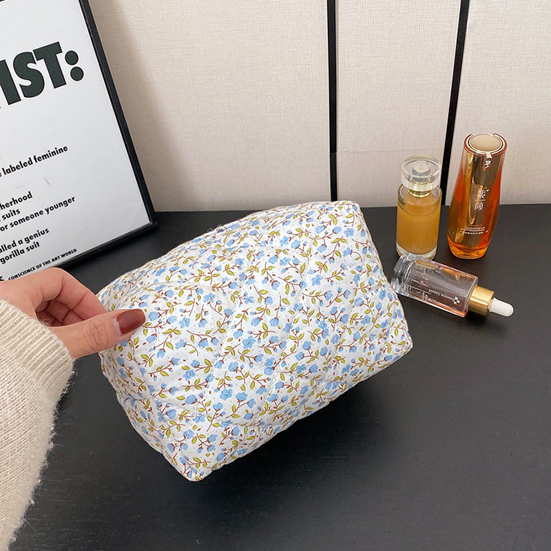 Broken Flower Cloth Cosmetics Storage Portable Bags