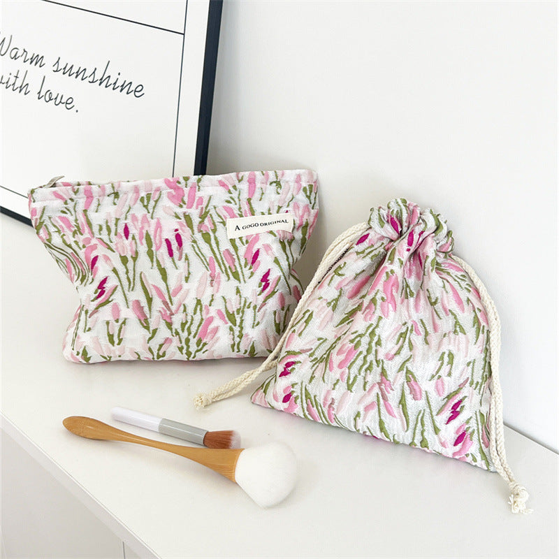 Cloth Little Fresh Storage Portable Items Buggy Change Cosmetics Makeup Bag