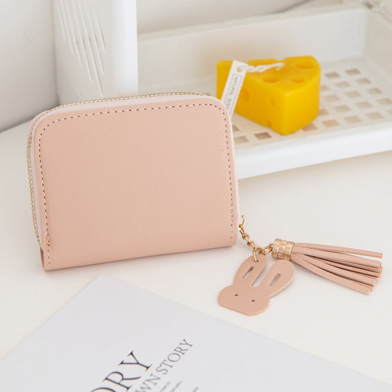 Pretty Cool Classic Women's Portable Zipper Ladies Wallet