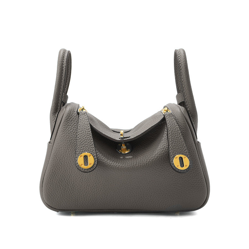 Women's First Layer Cowhide Lindi Underarm Leather Women's Shoulder Bag