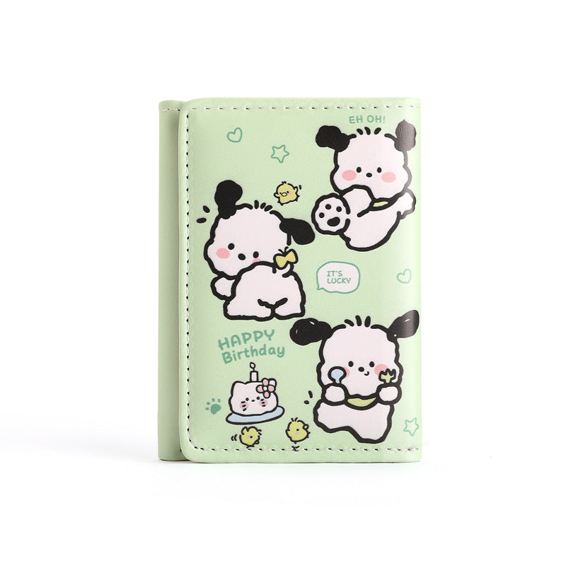Creative Durable Versatile Short Design Cute Ladies Wallets