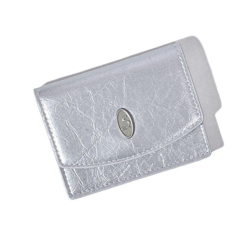Women's Style Simple Crack Minimalist Large Capacity Card Holder