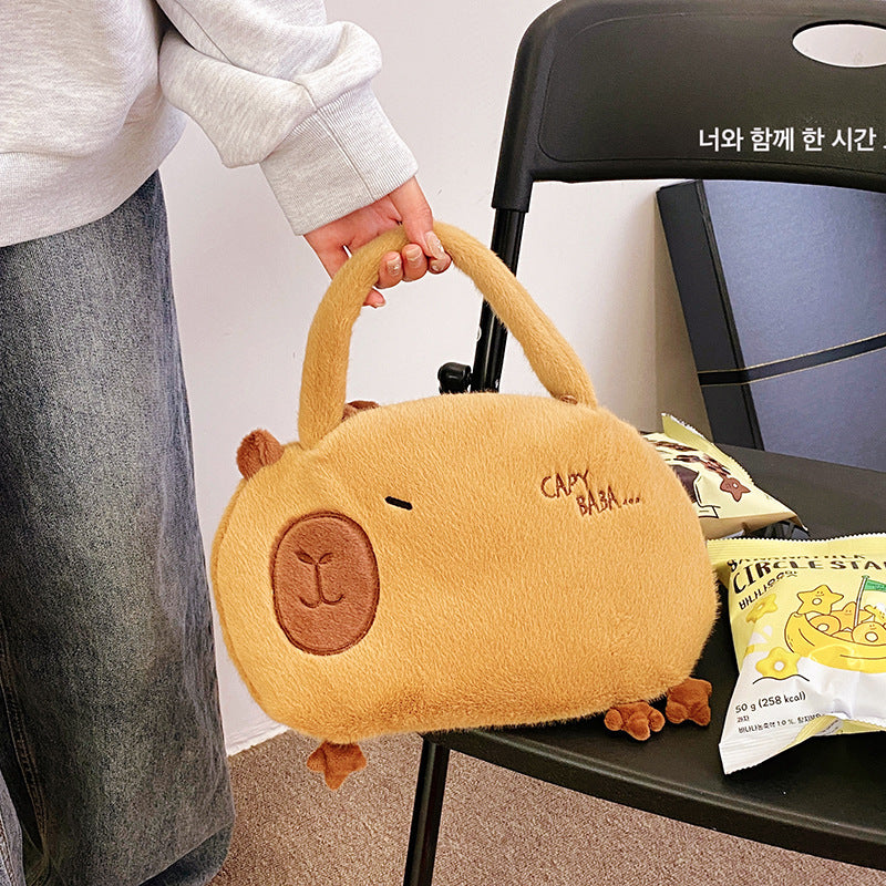 Water Guinea Pig Plush Girlish Lovely Handbags