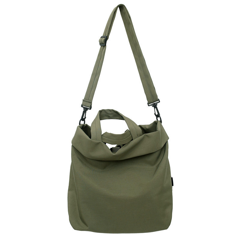 Women's Large Capacity Nylon Spring Solid Color Simple Portable Lightweight Women's Shoulder Bag