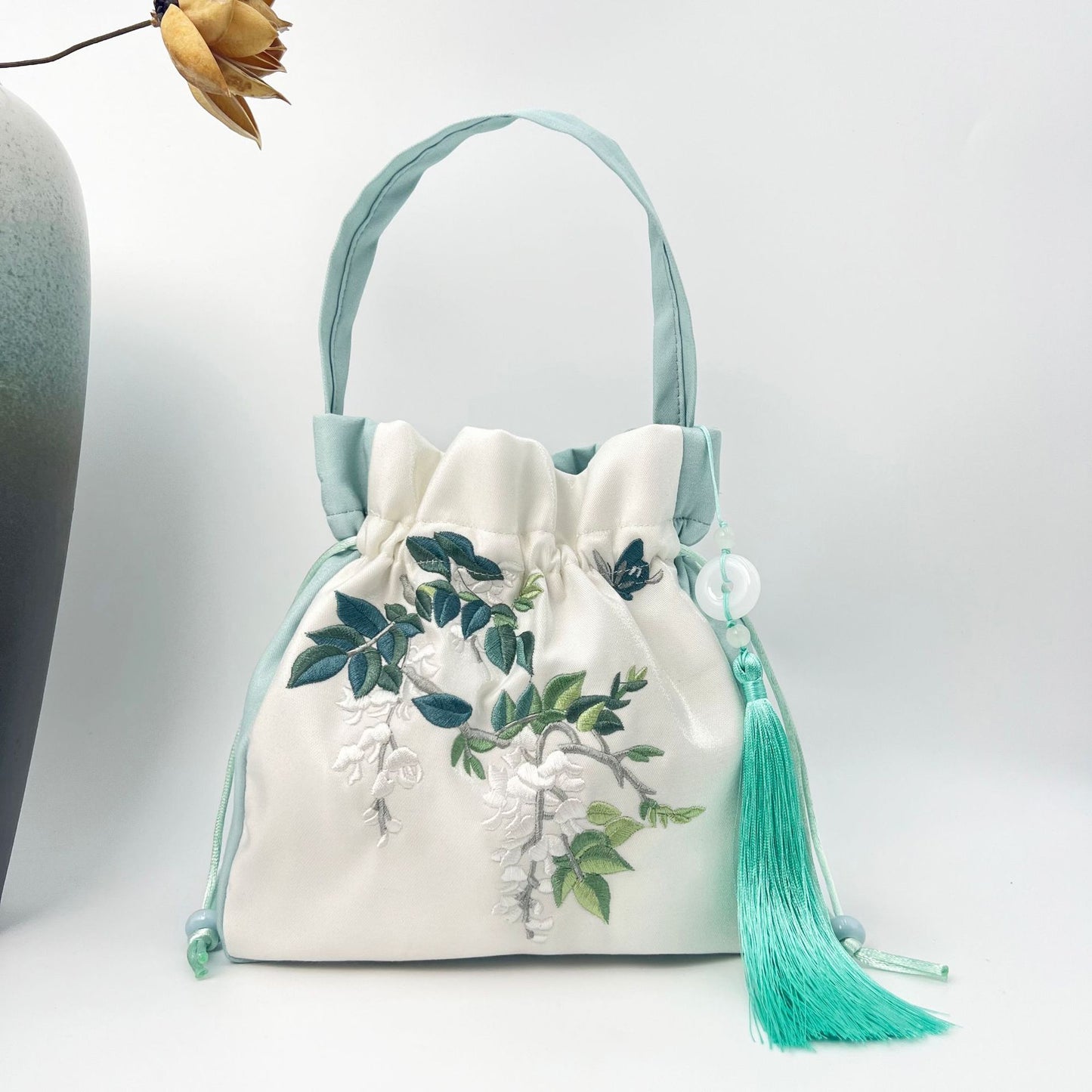With Embroidered Han Chinese Clothing Antiquity Artistic Handbags