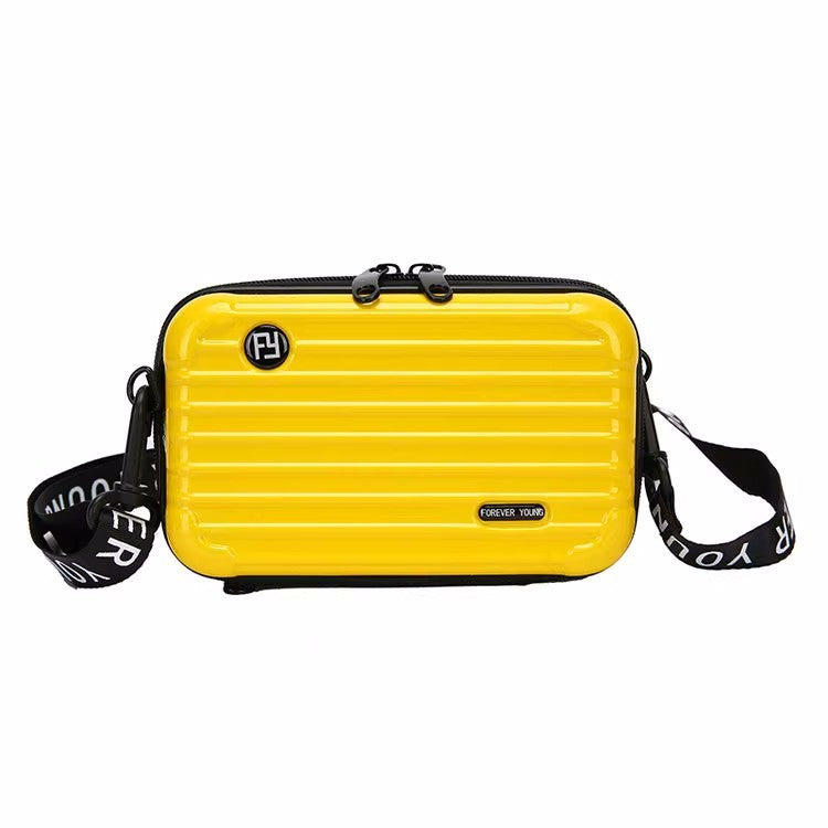 Women's Hard Mini Toiletry Storage Box Dinner Makeup Bag