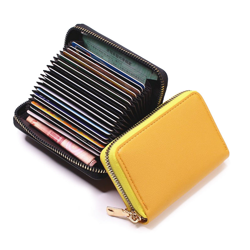 Women's & Men's & Large Capacity Driving Certificate Versatile Card Holder