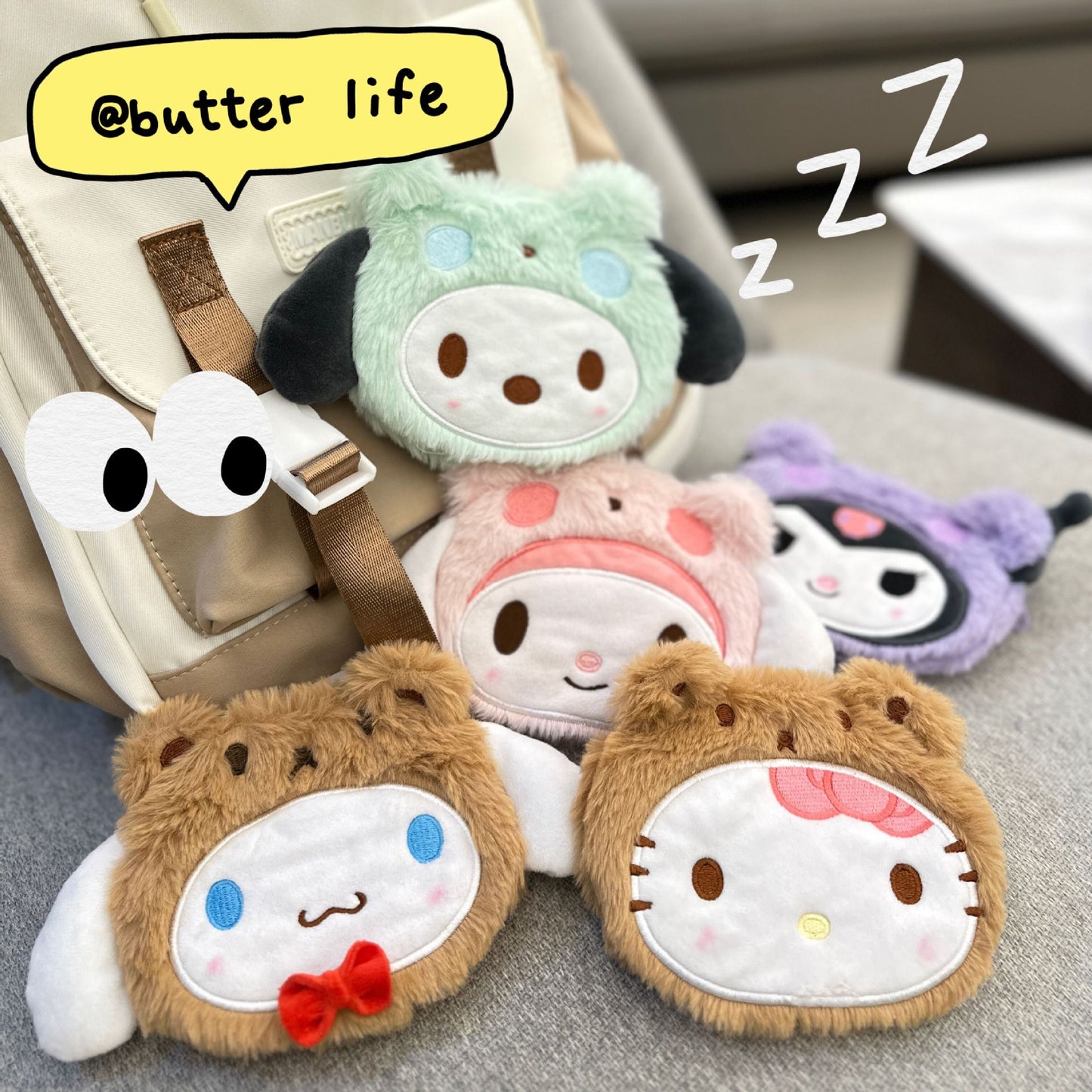 Heart Style Campus Meal Set Bus Card Holder