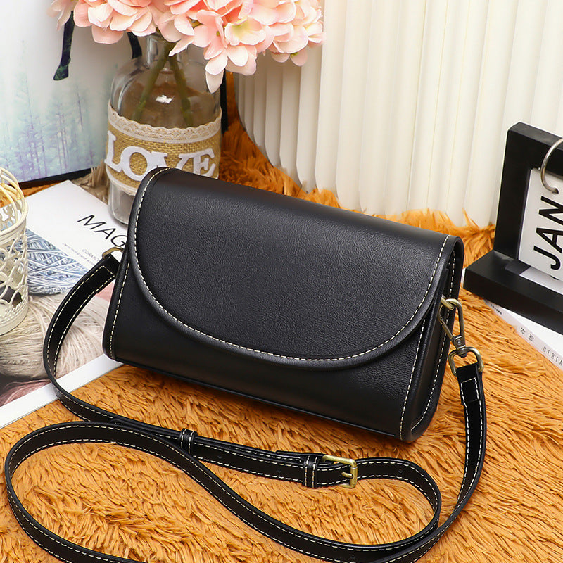 Slouchy Versatile New Women's Leather Underarm Bags