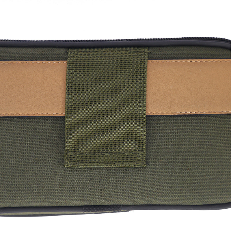 Men's Mobile Cell Horizontal Vertical Hanging Construction Men's Waist Packs