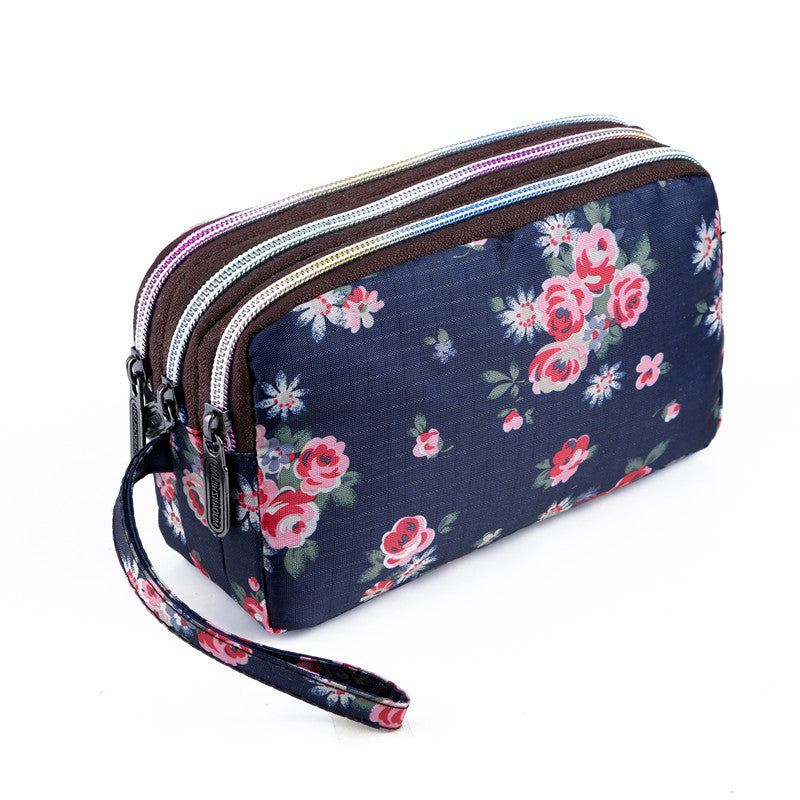 Women's Korean Printed Mobile Running Cloth Purses