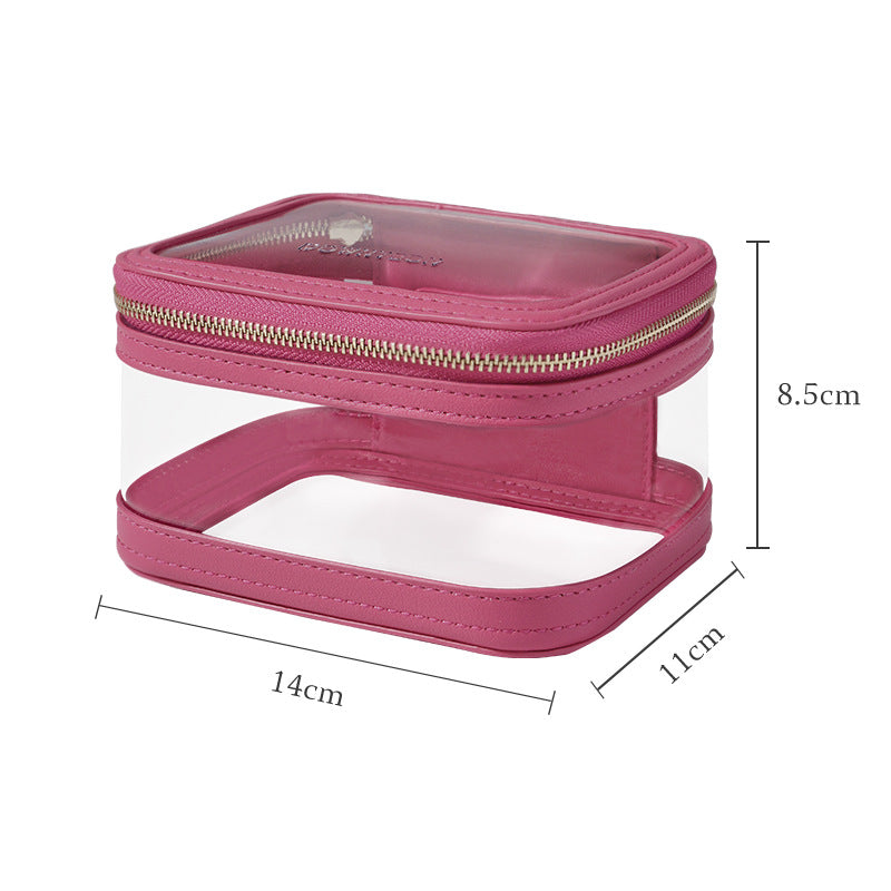 Transparent Fresh Portable Wash Waterproof Storage Cosmetic Bags