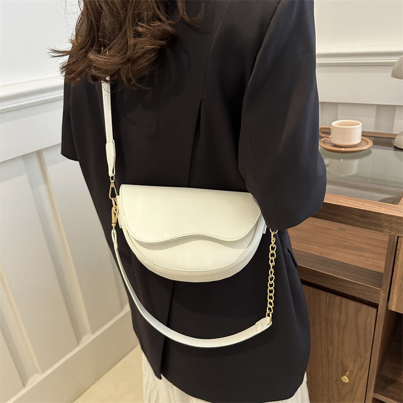 Design Wide Strap Underarm Chain One Bags