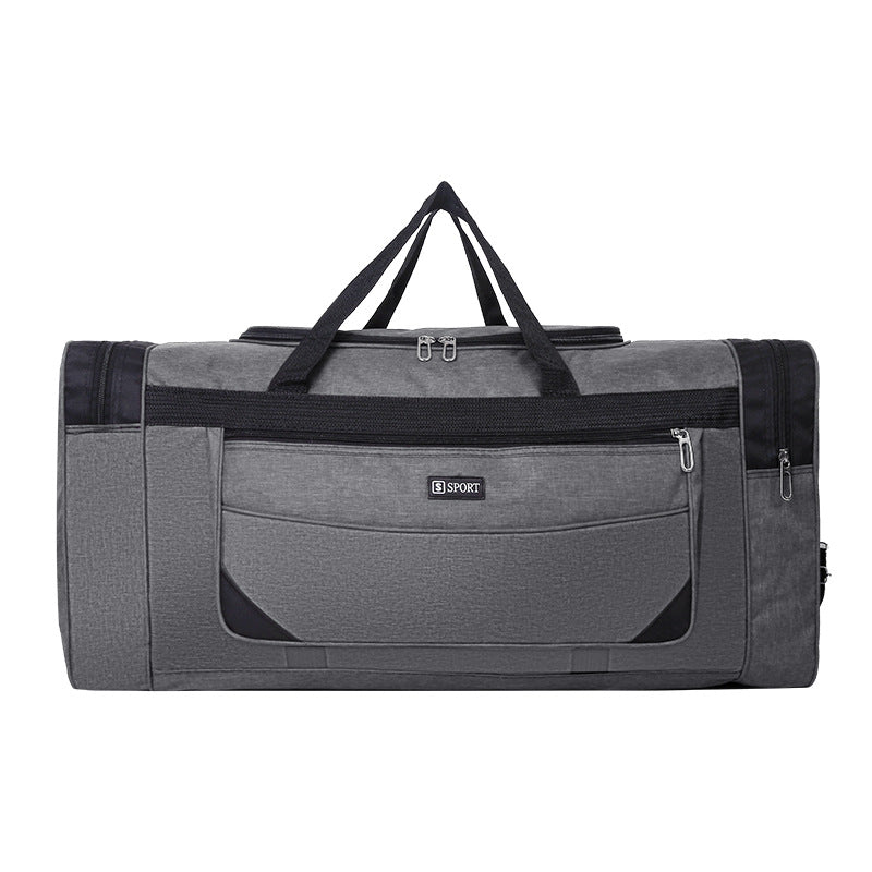 Men's Large Capacity Business Nylon Waterproof Hand-held Travel Bags