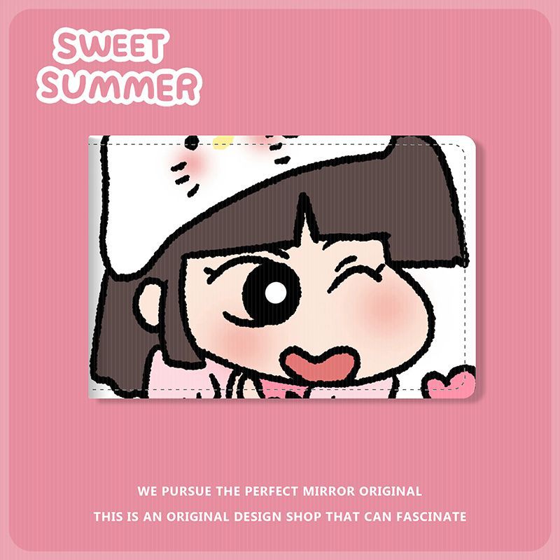 Crayon Driving License Protective Cover Motor Vehicle Card Holder