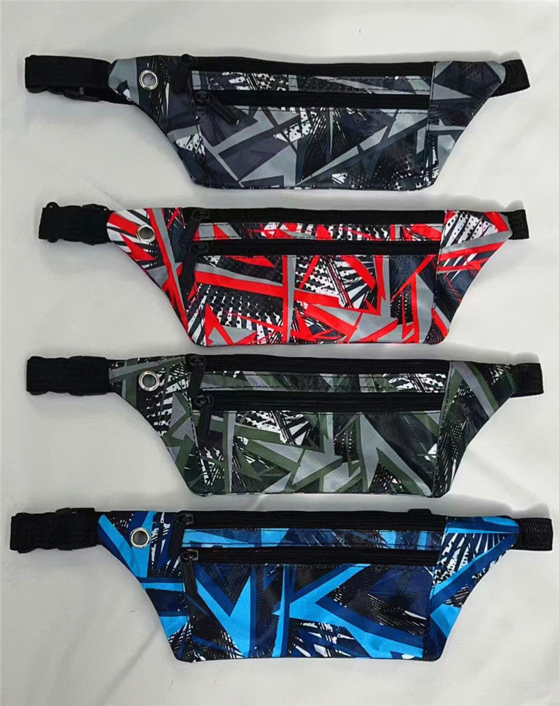 Camouflage Personal Portable Solid Color Mobile Men's Waist Packs