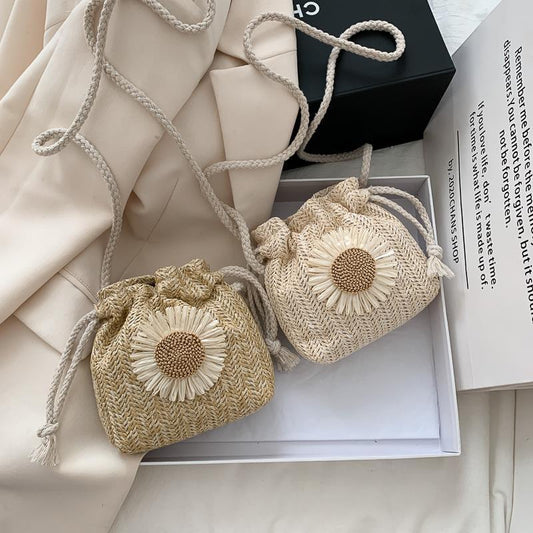 Classy Female Today Fashion Knitted Versatile Shoulder Bags