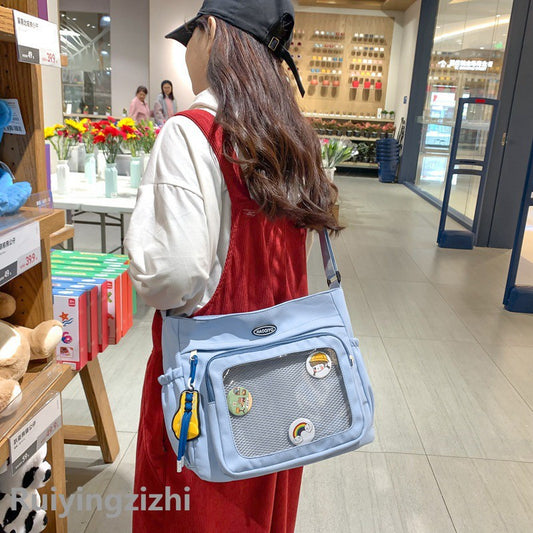 Cartoon Popular Female Large Capacity For Class Shoulder Bags