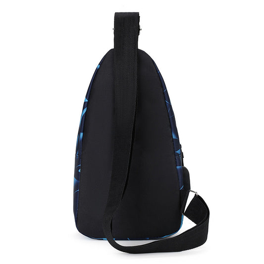 Classic Fashion Korean Style Lightweight Couple Men's Chest Bags