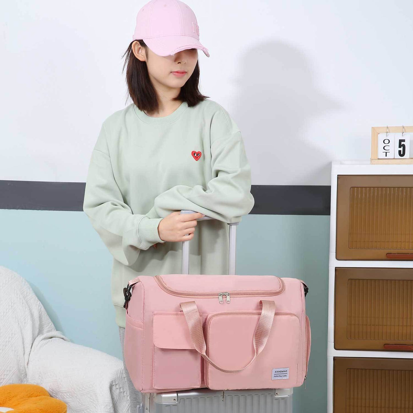 Large Capacity Dry Wet Separation Yoga Travel Bags