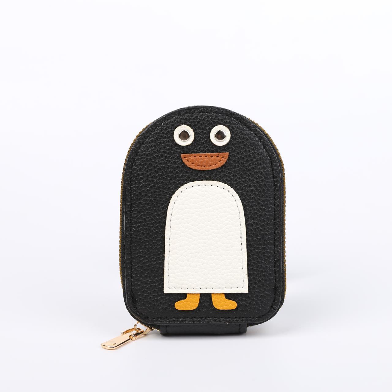 Trendy Penguin Expanding Storage Fashion Style Card Holder