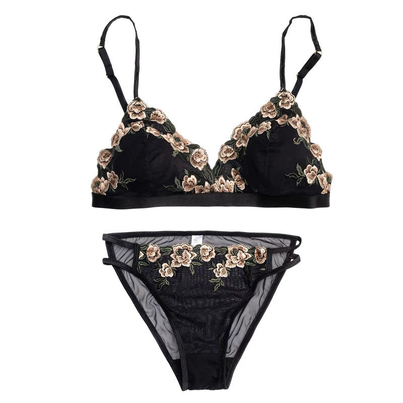 Sexy Pure Desire Lace Underwear Without Lingerie Sets