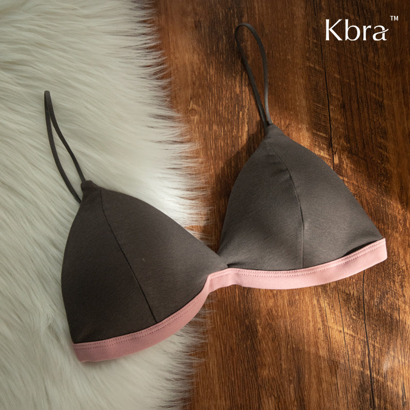 Minimalist Wind Spaghetti Strap Triangle Cup Beauty Back Lingerie Sets