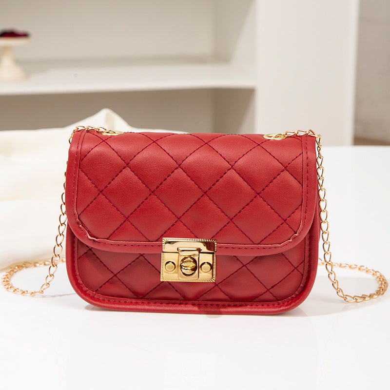Women's Fashion Embroidery Diamond Simple Elegant Women's Messenger Bag