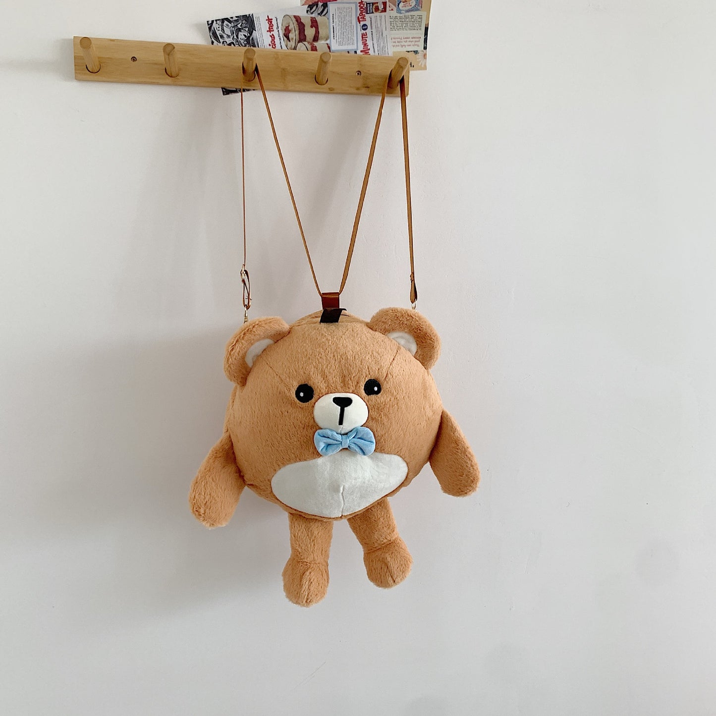 Casual Plush Cartoon Cute Clow Gift Backpacks