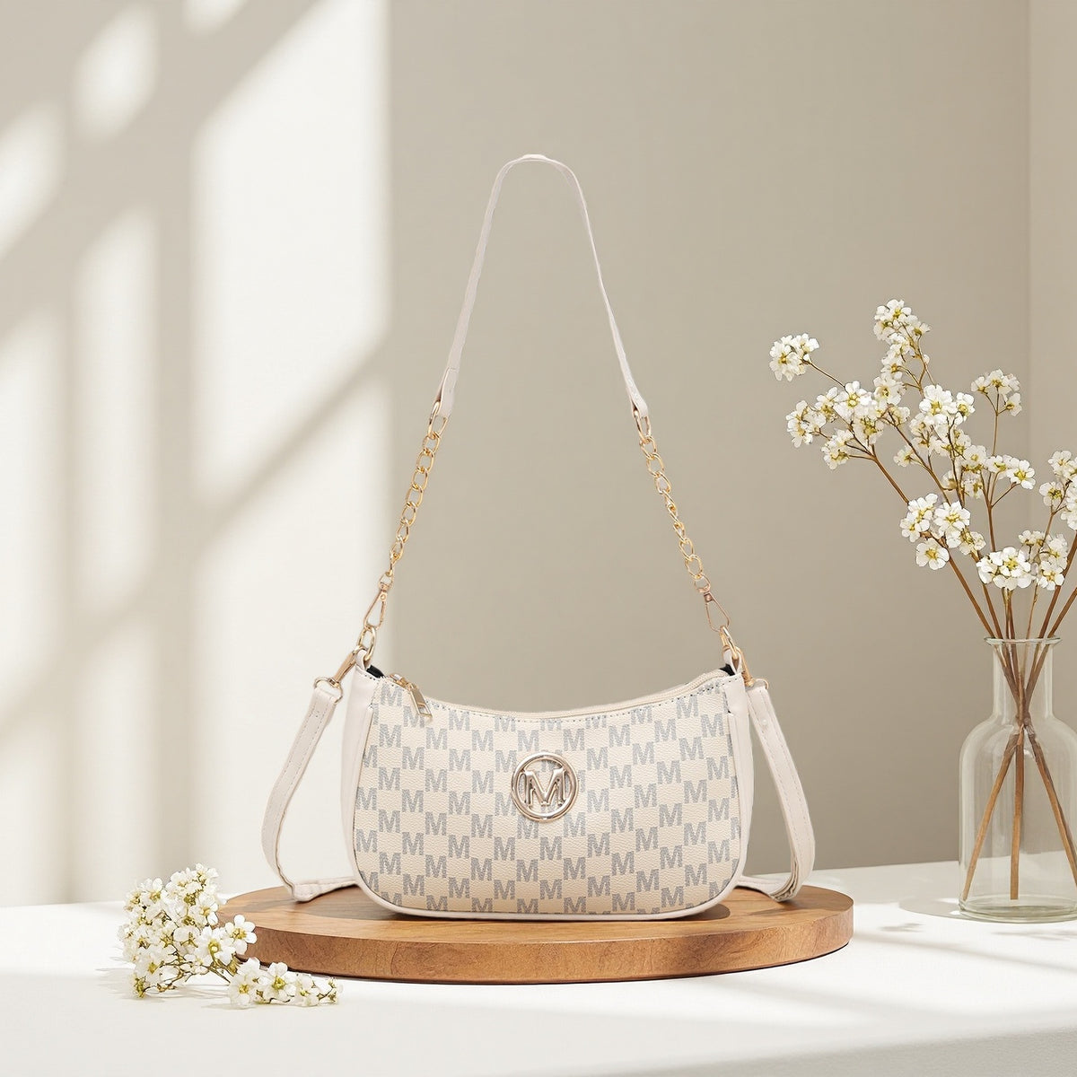 Style Fashion Underarm Western Personality Letter Women's Shoulder Bag