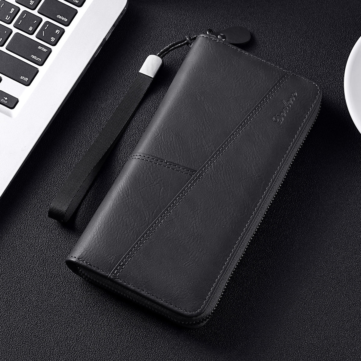 Men's Vintage Large Capacity Long Chain Clutch Men's Wallet